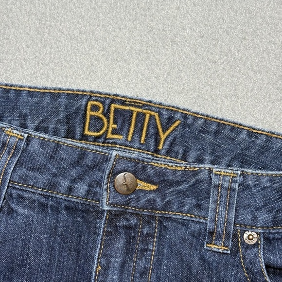 Kimes Ranch Jeans Womens 12/36 (34x36) BETTY Midrise Straight Ranch Rodeo Farm - Picture 2 of 9